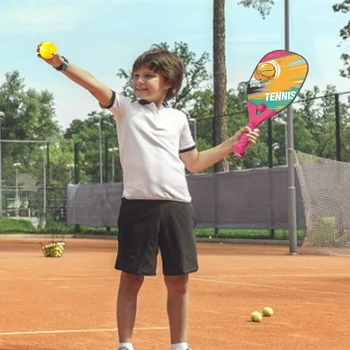 Детская теннисная ракетка | Набор ракеток и мячей для детей | Спортивные игрушки на открытом воздухе Теннисный комплект для возраста 3 t